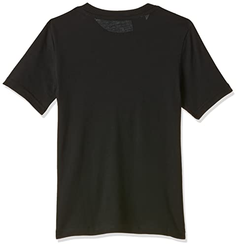 Adidas B 3S T, T-Shirt Bambino, Black/White, 1314