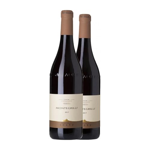 Elvio Cogno Montegrilli Nebbiolo: Caja de 2 Botellas de Vino Tinto Langhe 75cl Elvio Cogno Montegrilli Nebbiolo: Caja de 2 Botellas de Vino Tinto Langhe 75cl