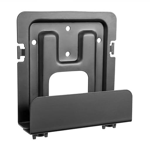 AISENS Soporte Universal De Pared Para Mini Pc. Router. Negro | Ya disponible en tu tienda friki favorita! En mundofriki.es!