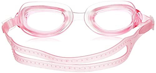 Image of I-Swim Ladies Costume Is-105 Royal /White Lines Size 4Xl With Goggles Silicon Jointless With Box Pink