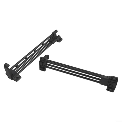 Organizadores de armario ajustables, juego de 2 varillas retráctiles (300 mm)