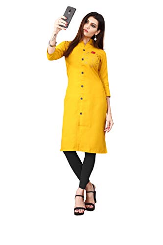 Image of Greciilooks Straight Rayon Kurta Set for Women | Kurta Set | Kurti Set for Women | Festive Kurta Set for Women