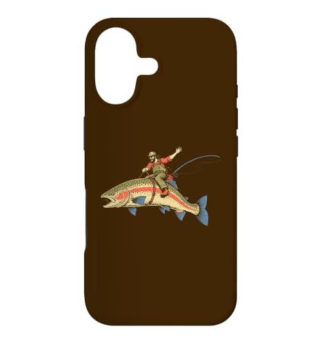 Trout Rodeo! Fly Fisherman Rainbow Trout �X�}�z�P�[�X iPhone 17 �p