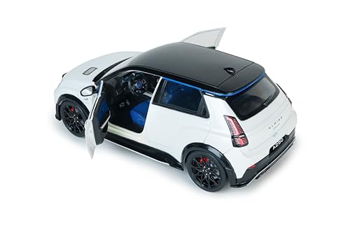 Modelo a escala 1:18 Alpine A290 GTS Blanco 2024 Solido miniatura 6