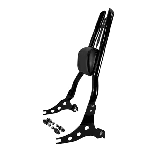 Coussin dossier de moto amovible en acier robuste pour Fat Boy FLFBS