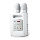 布団乾燥機 ダニ退治 布団2組・靴2組対応 ふとん乾燥機 温度調整 ツインノズル 速乾 速暖 タイマー付き 靴乾燥 布団あたため 梅雨対策 湿気取り 除湿乾燥 消臭 軽量 小型 持ち運び便利 収納便利