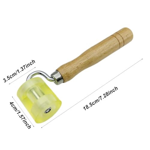 Rolo de costura para acolchoado, rolo amortecedor de som - Ferramenta de rolo laminado portátil Rolo