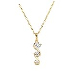 Pendentif suspendu - avec un pendentif exquis et juste accroché à votre beau cou tout en le portant.