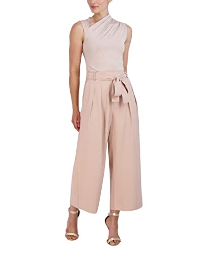 Image of BCBGMAXAZRIA Women's Asymmetrical Neck Sleevless Knit Top
