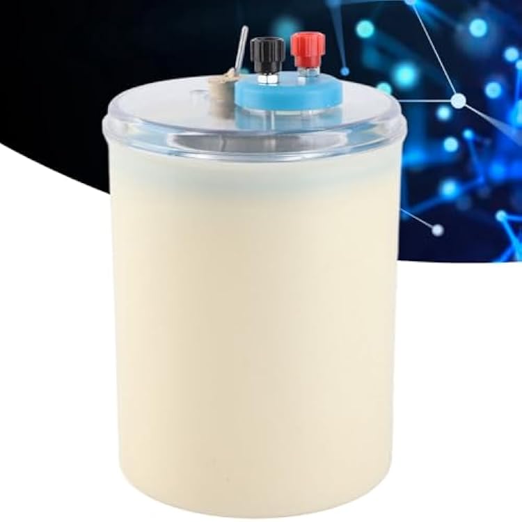 Double Wall Calorimeter PVC Large Capacity Heat Measurement Electric Kit for Physics Laboratory Experiments Students and Enthusiasts