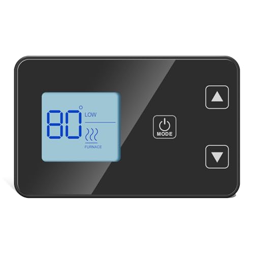 Briidea RV Thermostat for Single Zone Systems, Compatible with Do...