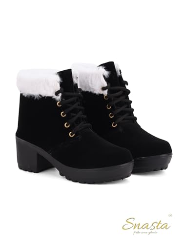 Image of black boots for women