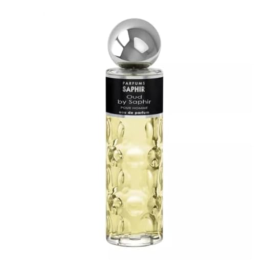 PARFUMS SAPHIR Oud, Eau de Parfum con vaporizador Unisex, 200 ml