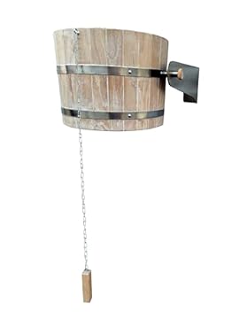 sauna cold water bucket