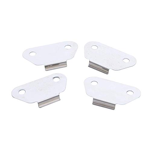 4pcs Motorcycle Saddlebag Lid Wear Plates Strike Plates Fits For Harley Touring Road Glide King,90962-93