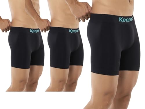 Kit 3 cuecas boxer sem costura microfibra escolha as cores