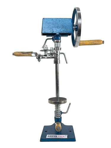 Image of SMART PACK Manual type ROPP Machine for Packaging of Cap Closer | Bottle Capper Cap Sealing Tool | Roll on Pilfer Proof Sealing | Aluminum Cap Sealing | Packaging Machine | Pack of 1 Capper