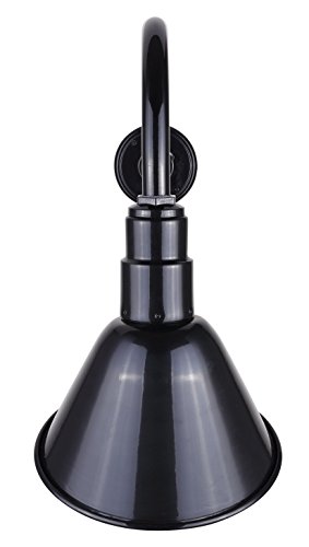 Canarm Bl10Wacbk Outdoor Aluminum Barn Light , Black , 10 Inch #TOP6