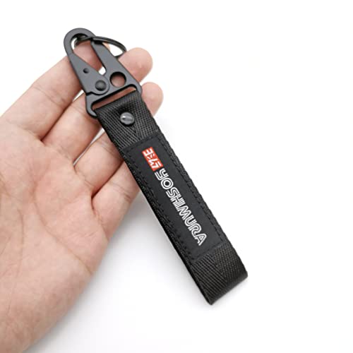 Image of Keychain 1PCS Car Motorcycle key chain nylon embroidery racing JDM style tags decoration