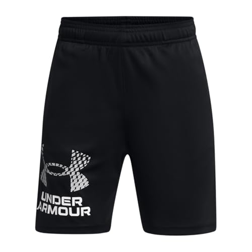 Under Armour Boys Tech Logo Shorts, (001) Black / / Mod...