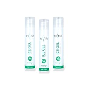 3x100ml ITALFISIO Ice Gel Pomata Antinfiammatoria Forte – Effetto Ghiaccio per Dolori Muscolari, Articolari e Distorsioni – Sollievo per Gambe Gonfie e Piedi – Migliora il Drenaggio dei Liquidi