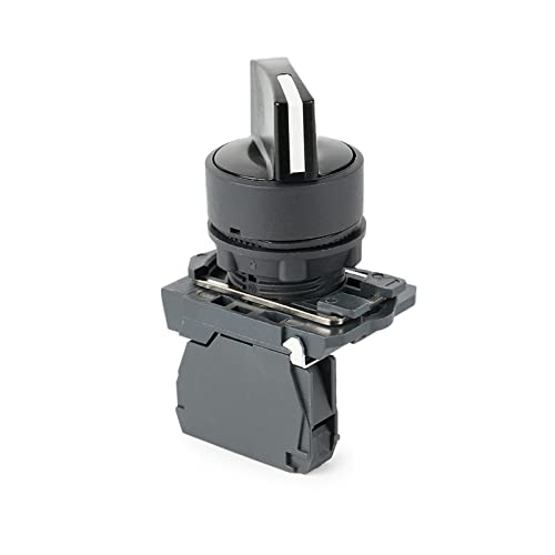 Bouton rotatif de 22 mm XB5-AD33 sélecteur 3 positions pour commande tableau - 6