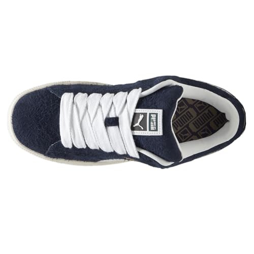 PUMA Mens Suede XL Hairy Lace Up Sneakers Shoes Casual - Blue - Size 12 M4
