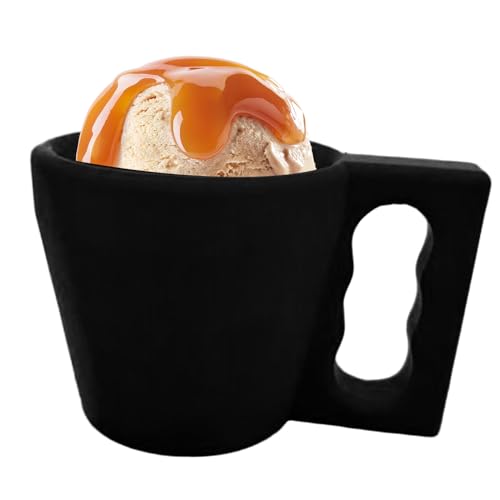 for ice cream pint holder, ice cream holder Containers,Homemade Dessert Cup 3D Printed, Pint Cup with Handle for Home School Gathering Family Picnic