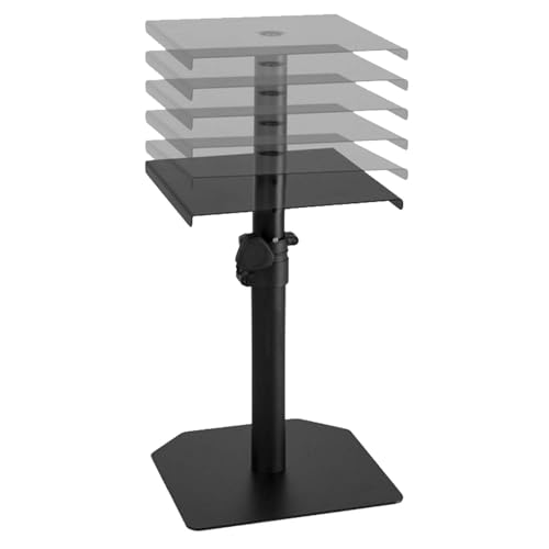 Studio Monitor Desktop Stand TEK Audio SS480 PROTEKT Schreibtischständer höhenverstellbar