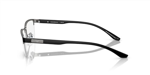 Image of Emporio Armani mens Ea1147 Rectangular Prescription Eyewear Frames