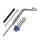 EBTOOLS Für Auspuffanlage Schalldämpfer Schalldämpfer Universal Auspuffanlage Schalldämpfer Schalldämpfer
