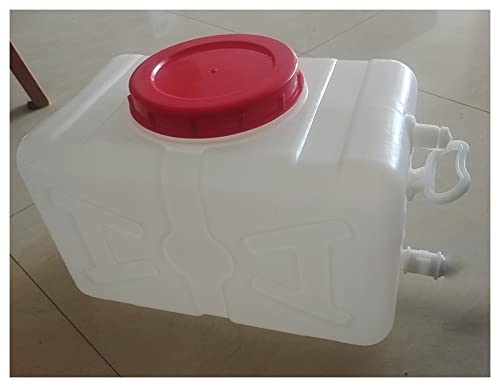 Réservoir d'eau de qualité alimentaire grand seau plastique robuste de 25L