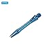 PATIKIL 35mm Aluminum Dart Shafts, Medium 2BA Thread Dart Stems Dart Accessories Throwing Fitting for Steel Tip - 6 Pack (Sky Blue)