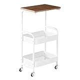 Carro de Almacenamiento Carrito Auxiliar con Ruedas Carro Cocina Carro Servicio...