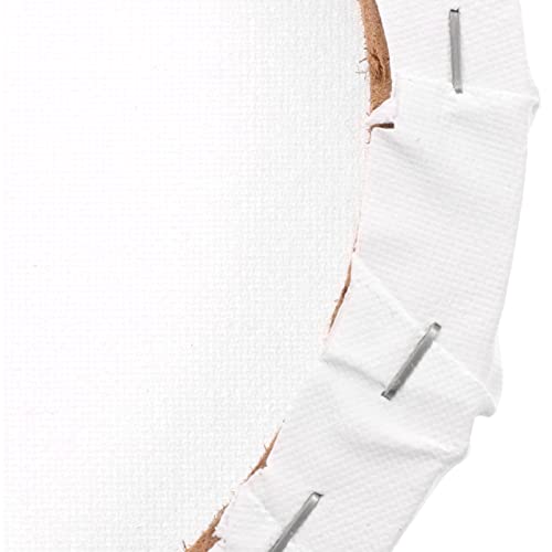 Lienzo circular Tofficu de 30cm con superficie lisa y resistente para óleo 7