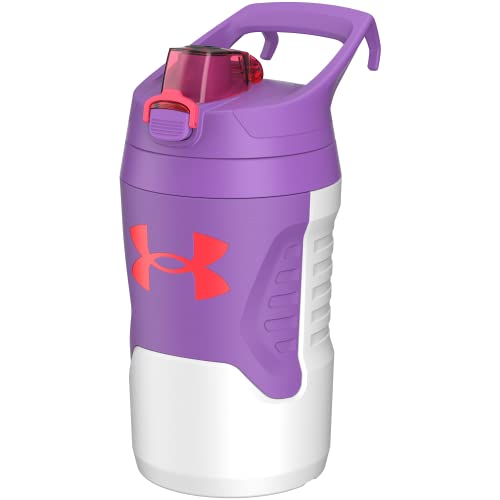 Image of Under Armour 32 oz Insulated Water Bottles - Sports Water Jug with Handle, Fence Hook, Leak Resistant for Baseball, Football & More, 32 oz Water Bottles, Sports Water Bottle Insulated