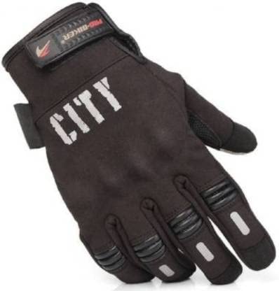 GF Golden Synthetic Leather Motorcycle Warm Black 1 Pair Leather Snow Proof Winter Gloves for Men Boy Women Girls Ladies Protective Warm Hand Riding, Cycling, Bike Motorcycle Gloves