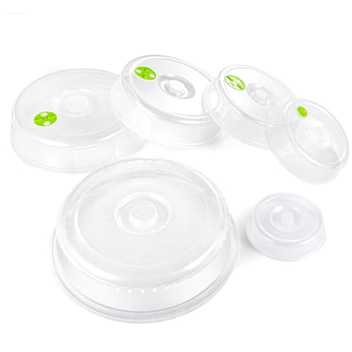 6-Size Clear Microwave Cover Set