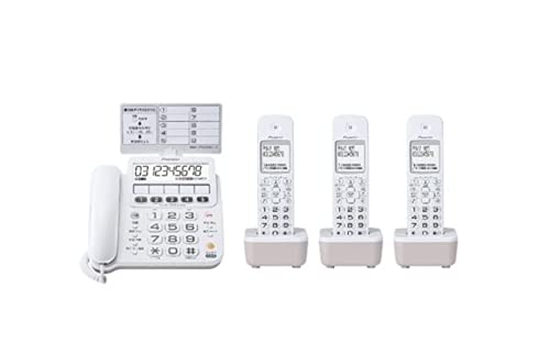 パイオニア デジタルコードレス留守番電話機 TF-SE16T(W)