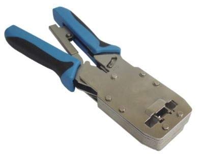 Alicate de CRIMPAR Pro RJ11 RJ12 RJ45 CAT.6 BLINDADO AMP 2810R