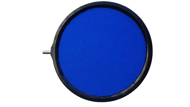200mm (8 Inch) Heavy Plate Airstone, Aeration for Koi Ponds & Aquariums, Air Stone for Larger Pump Bubble Diffuser for Outdoor Pond Garden Circulation System Aquariums, Aquatic, Hydroponic, Fish Tank
