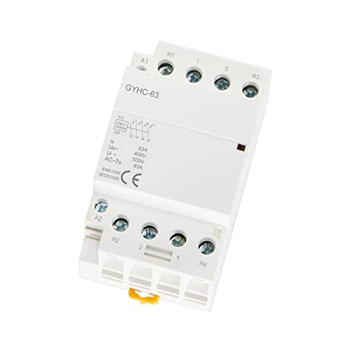 Contacteur 4P 63A 4NO à commutation silencieuse pour circuit 220V