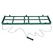 Garvee Driveway Drag Harrow 4 FT Width, Heavy-Duty Tow Behind Drag Harrow,Grader Landscape Power Rake for ATV, UTV, Tractor, Mower, Tow Behind Yard Lawn Leveling Tool with 6 FT Chain，Green