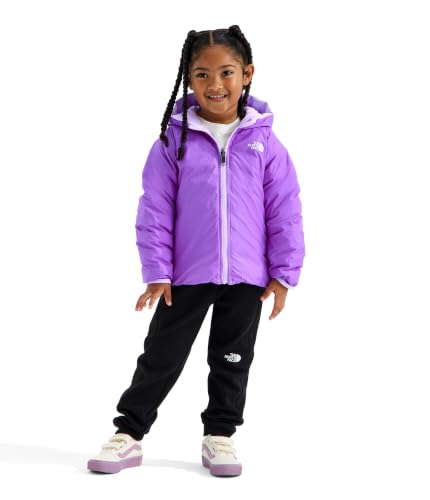 Image of The North Face Kids Reversible Perrito Insulated Hooded Jacket | 2 in 1 Winter Coat for Boys & Girls, Water Repellent