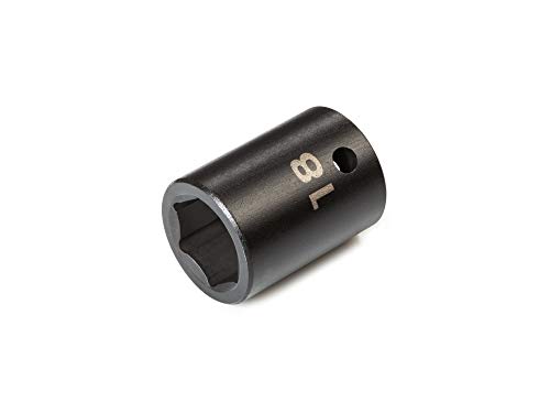 Image of TEKTON 1 /2 Inch Drive x 18 mm Shallow 6-Point Impact Socket | SID22118