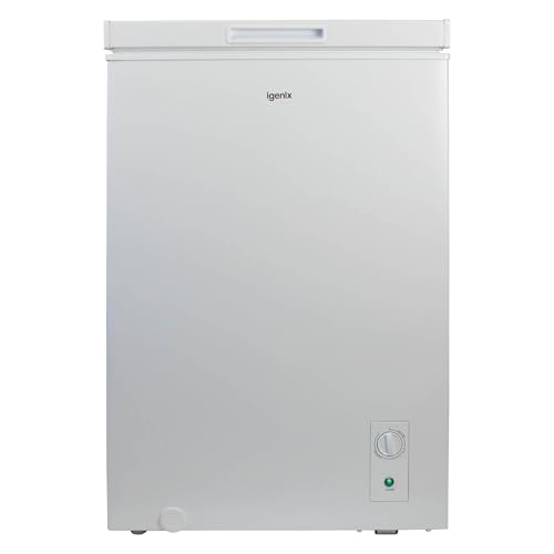 Igenix IG100 Freestanding Chest Freezer, 99 Litre...