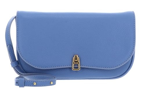 Coccinelle sac à épaule Magie Mini en cuir bleu azul pour femme