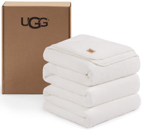 UGG Cobertor de pelúcia king size para cama, cobertor felpudo macio de lã, cobertor extra grande quente de luxo para sofá, roupa de cama hipoalergênica lavável, cama king californiana, 279 cm x 228 cm