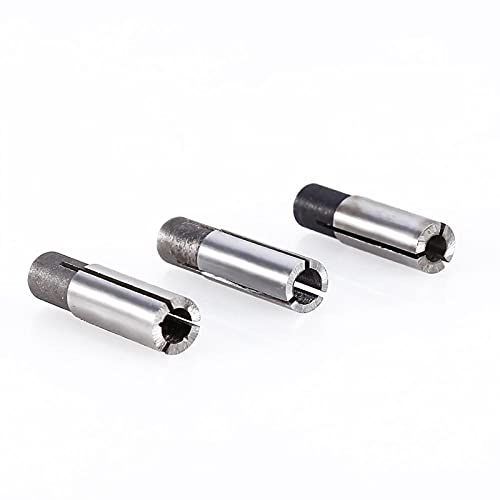 Jadeshay Collet Chuck Driver Adapter - 6mm to 3.175mm Precision Engraving Bit CNC Router Tool Adapter for Collet