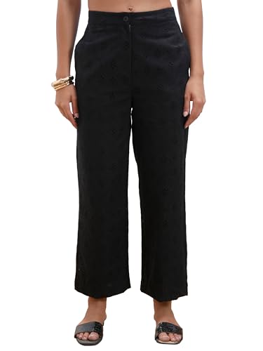 Image of Vishudh Women's Tailored Trouser | Sleek & Comfortable Pants for Work or Leisure
